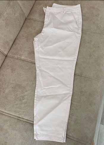 Kadın Regular Fit Midi Kot Pantolon toz pembe