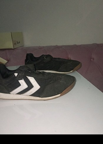 Hummel erkek çocuk Siyah Cırt Cırtlı Spor Ayakkabı
