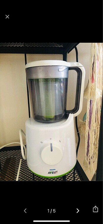 Philips Avent buharlı pişirici