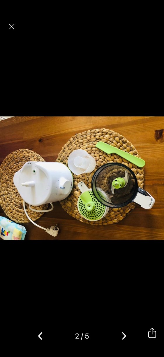 Philips AVENT buharlı pişirici - Görsel 2