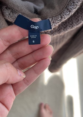 Gap Kadın Kahverengi Yün Triko Hırka