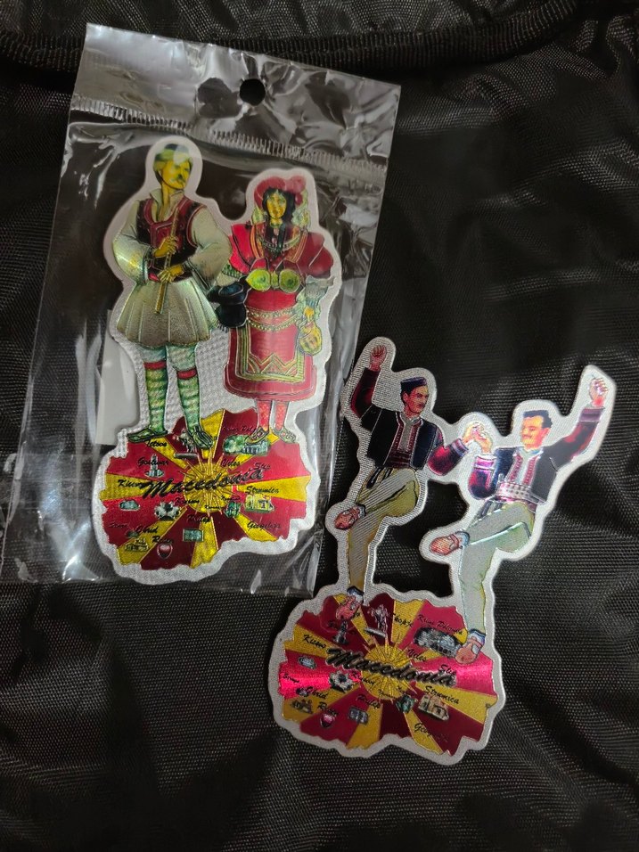 makedonyadan alınmış magnet - Görsel 2