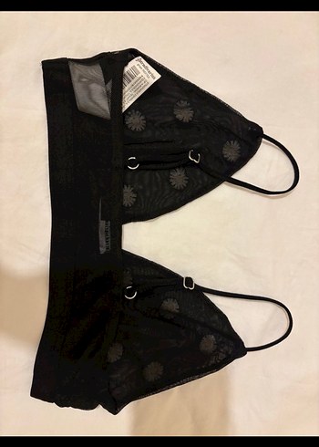 m Beden siyah Renk Stradivarius bralet