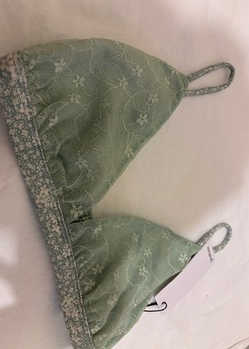 Nakışlı Yeşil Bohem Stradivarius Bralet