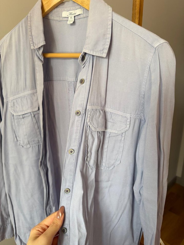 Açık Lila Gömlek - Görsel 3