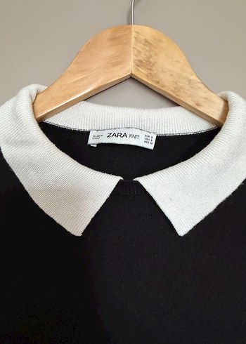 Zara Siyah Kadın Kazak - Görsel 2