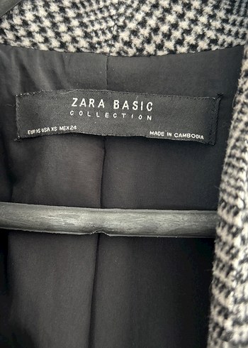 Zara Siyah Kadın Kaban - Görsel 2