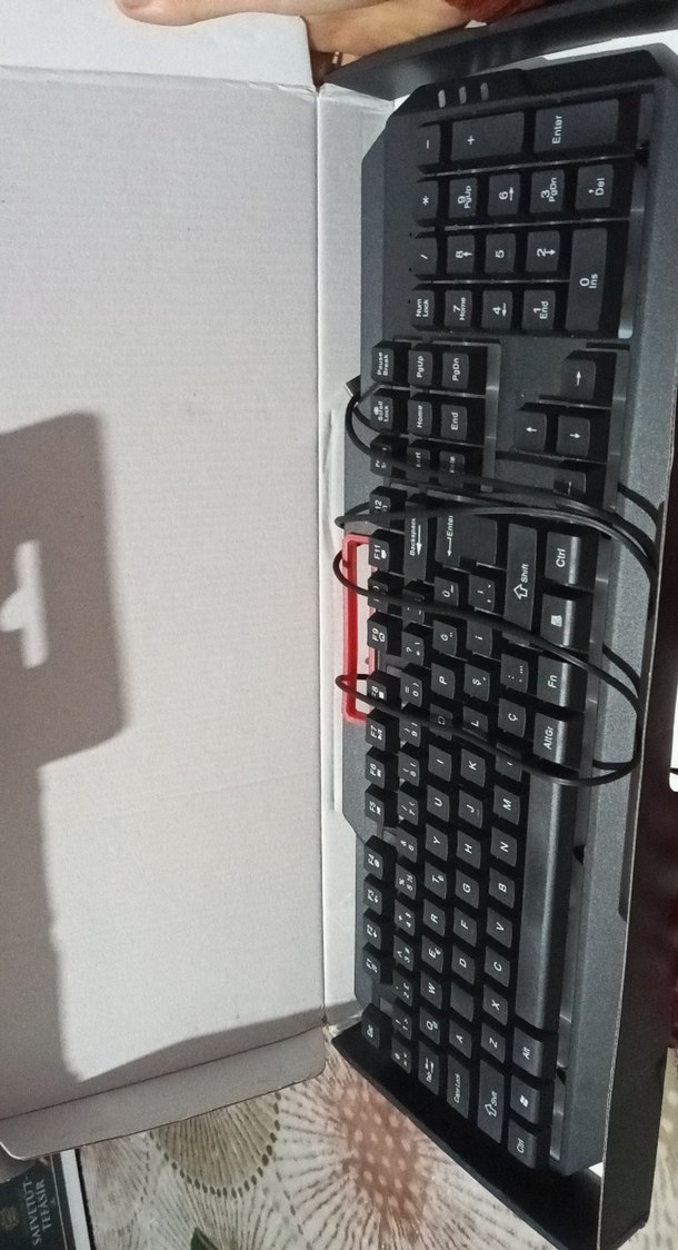 Dpolasmort Çok Renkli Gaming Klavye - Görsel 2