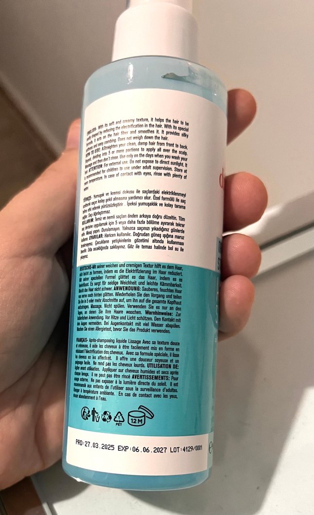 Dr. Clinic Keratin Düzleştirici Saç Sıvısı - Görsel 2