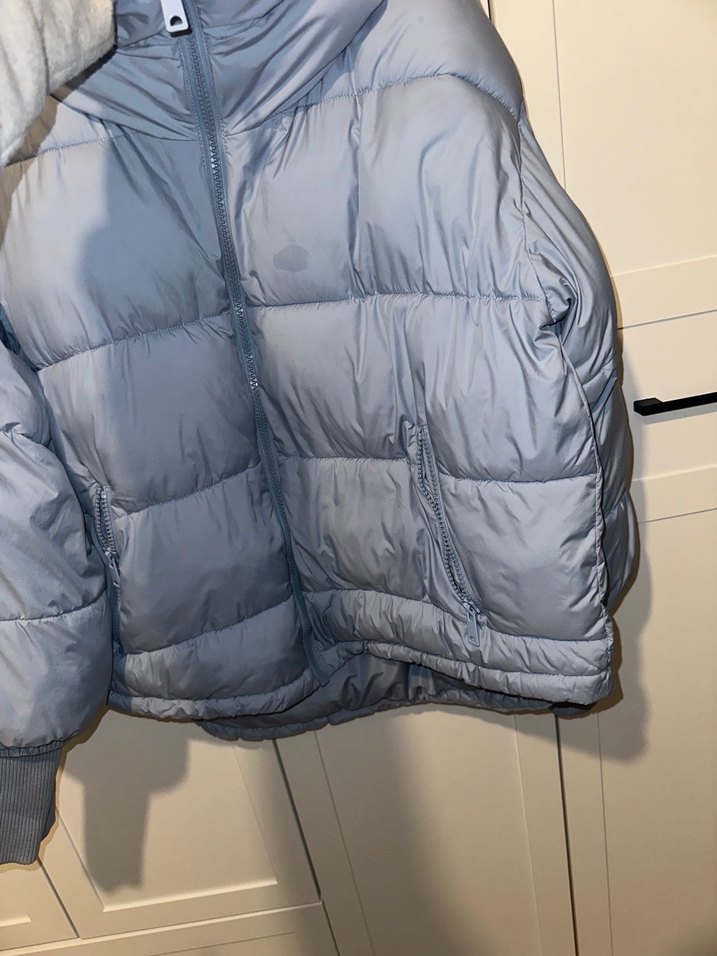 Mavi Kadın Kışlık Mont - Görsel 4