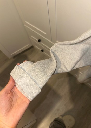 Bluz Uzun Kollu  gri - Görsel 3