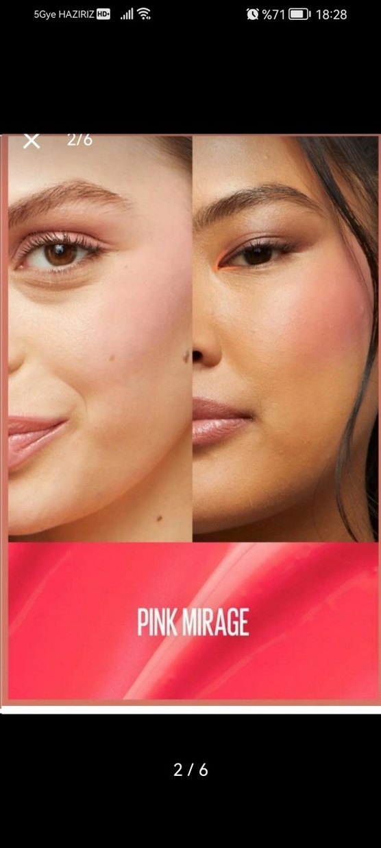 Orijinal Maybelline NewYork Matte Blush 30 Pink Mirage - Görsel 2