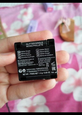 Simli gümüş Göz Farıglitter - Görsel 4