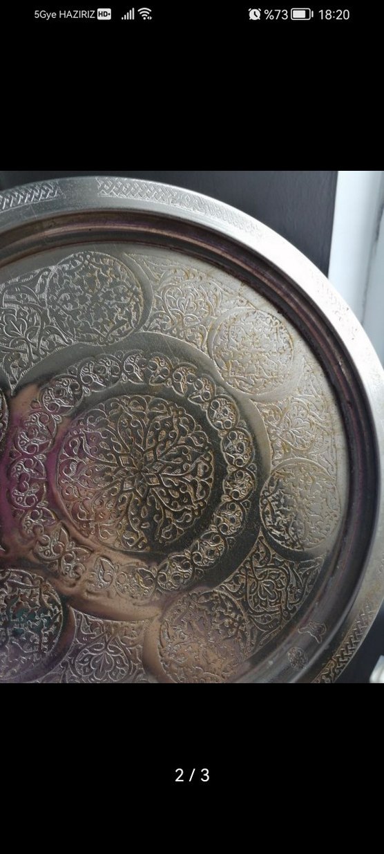 Gümüş tepsi - Görsel 2