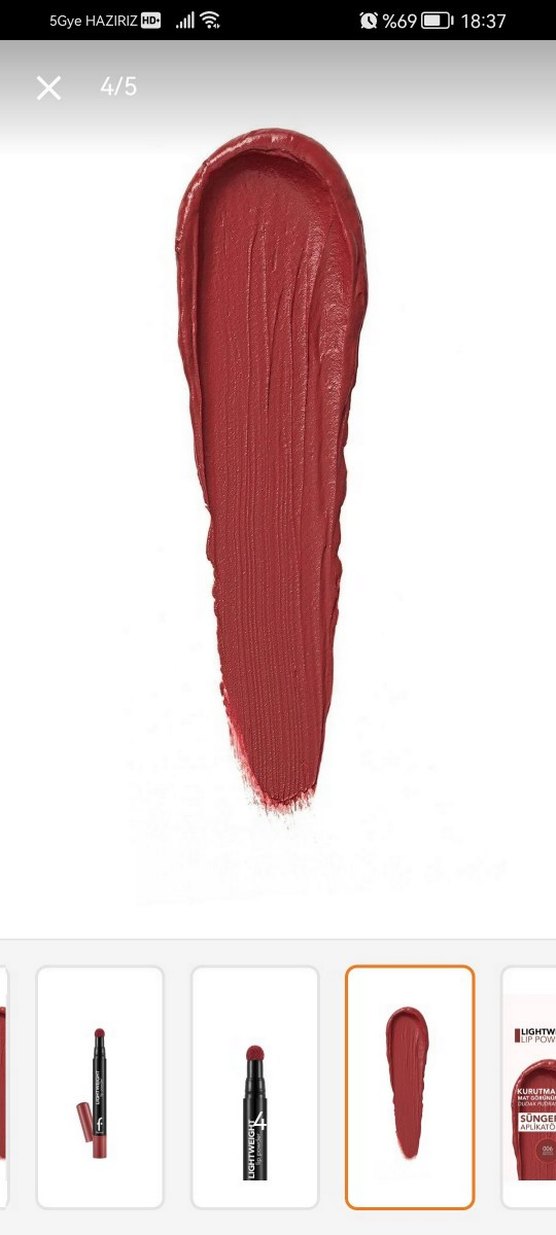 Flormar lip powder Ruj 006 - Görsel 4