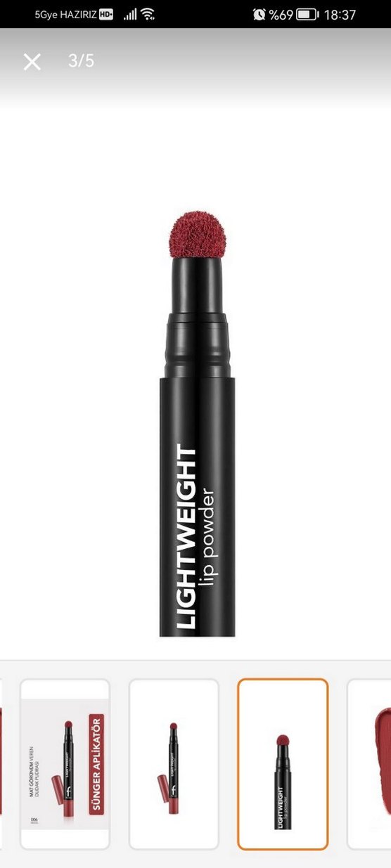 Flormar lip powder Ruj 006 - Görsel 3