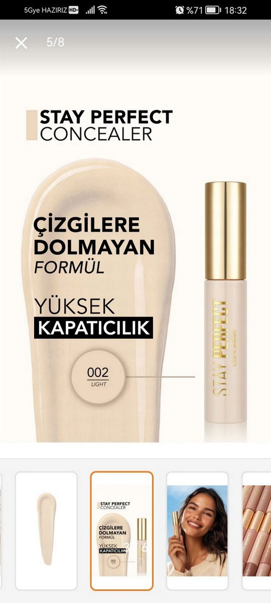 Flormar kapatıcı 002 light - Görsel 3