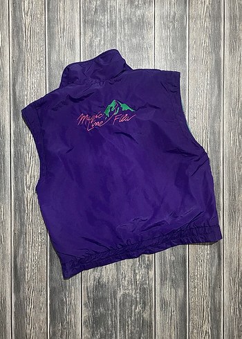 Vintage Fıla Magic Line Dağcı yelek - Görsel 4