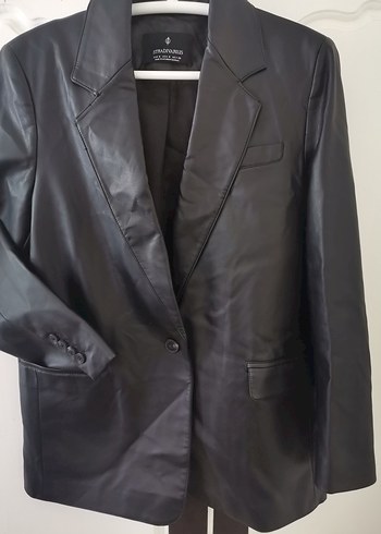 s Beden Stradivarius Deri Blazer Ceket