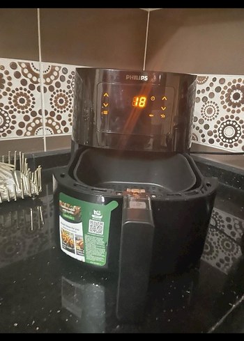  Beden Philips Siyah airfryer