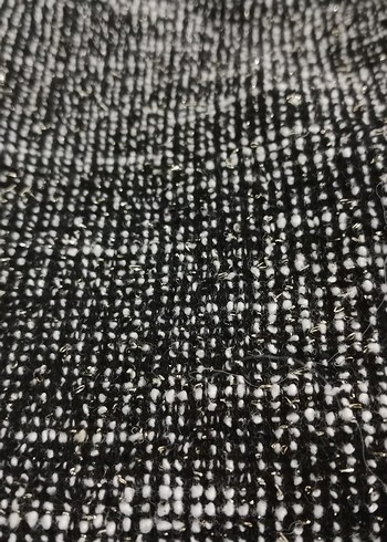 Gri Örgü simli Kumaş Kadın Tulum - Görsel 6