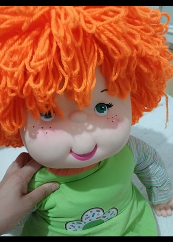 Renkli Saçlı Çok Renkli Bebek Oyuncak