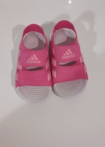 Adidas Kız Çocuk Pembe Adidas Cırtlı Sandalet