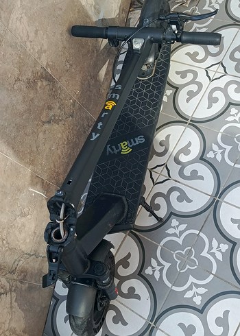 Siyah Akıllı Çocuk Scooter'ı tablet le takas olur - Görsel 6