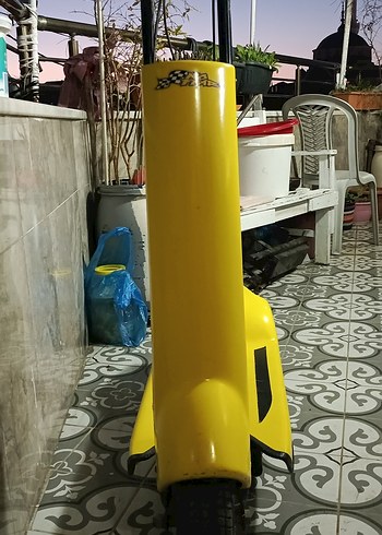 Sarı Çocuk Scooter'ı - Görsel 3