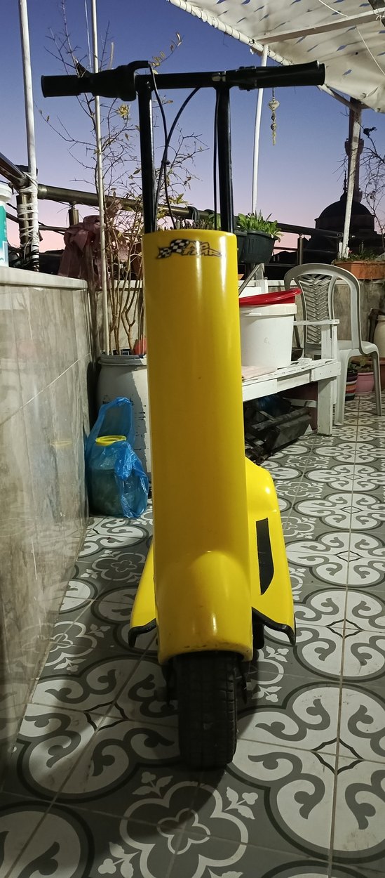 Sarı Çocuk Scooter'ı - Görsel 3