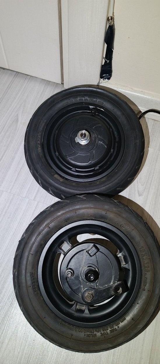 Siyah Çocuk Scooter Tekerlekleri - Görsel 2