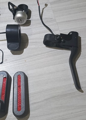 elektrikli scooter gösterge ekranı kaskolu bütün parçaları - Görsel 6