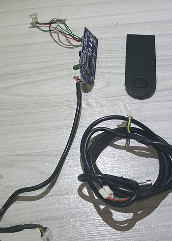 elektrikli scooter gösterge ekranı kaskolu bütün parçaları - Görsel 4