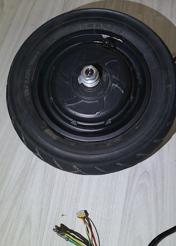 Siyah Gri Çocuk Scooter Tekerleği - Görsel 5