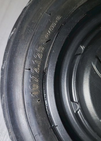 Siyah Gri Çocuk Scooter Tekerleği - Görsel 6