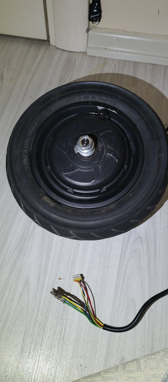 Siyah Gri Çocuk Scooter Tekerleği - Görsel 5