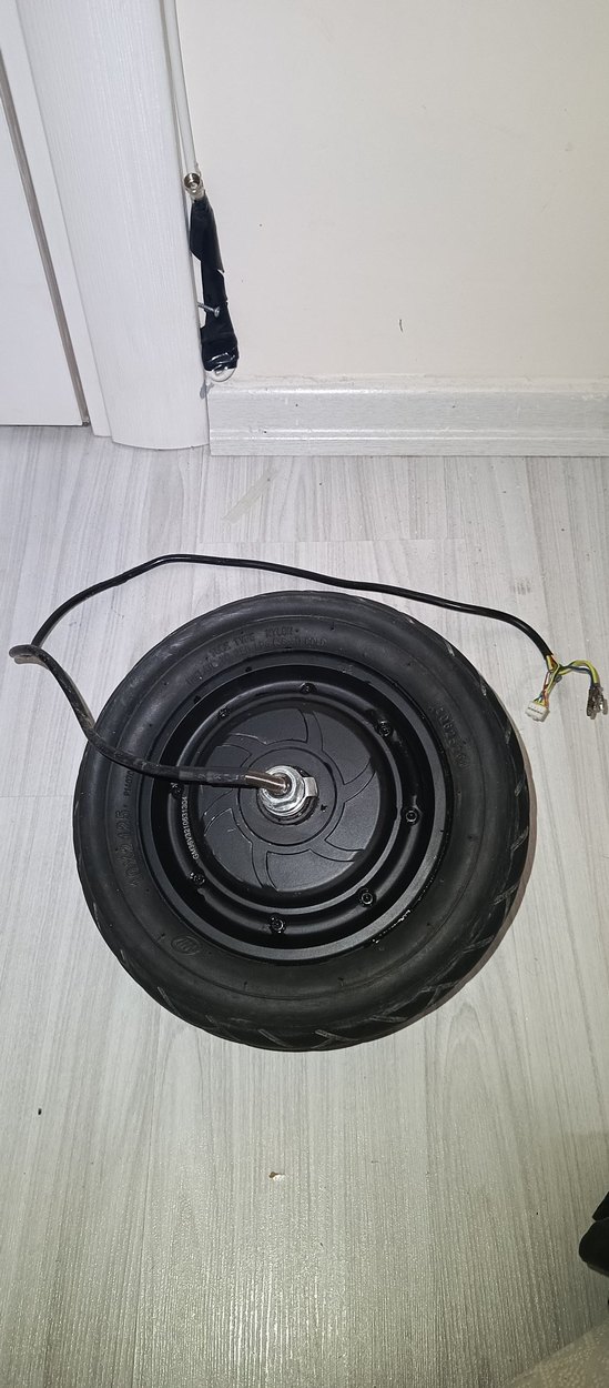 Siyah Gri Çocuk Scooter Tekerleği - Görsel 2