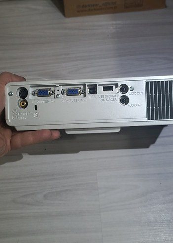 Beyaz 3M X20 Projektör - Görsel 5