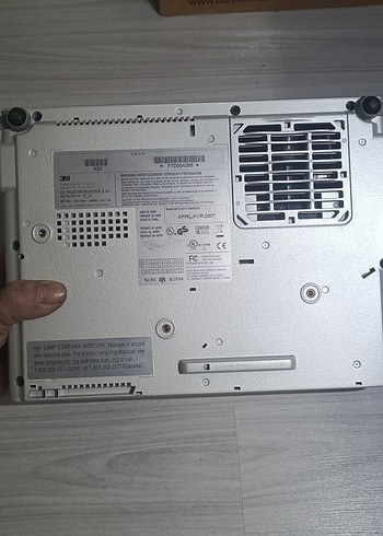 Beyaz 3M X20 Projektör - Görsel 6