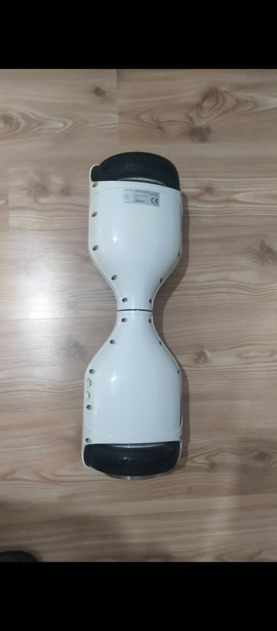 Beyaz Çocuk Hoverboard Kaykay - Görsel 2