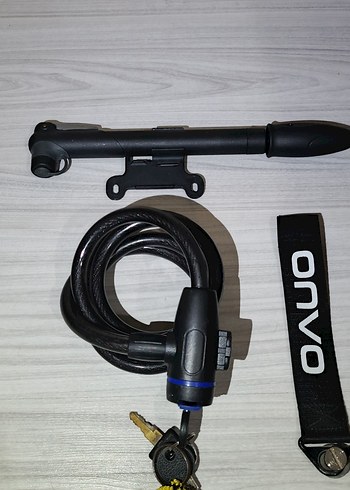 Onvo Siyah Kilit ve Pompa Seti - Görsel 2