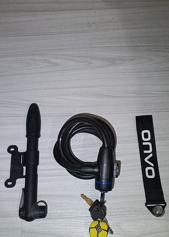 Onvo Siyah Kilit ve Pompa Seti - Görsel 4