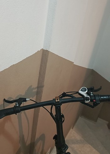 Siyah Yadea Katlanır Bisiklet elektrikli - Görsel 4