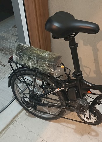 Siyah Yadea Katlanır Bisiklet elektrikli - Görsel 6