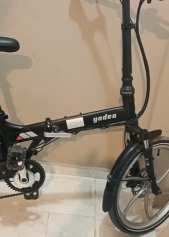 Siyah Yadea Katlanır Bisiklet elektrikli - Görsel 7