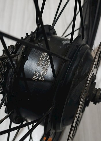 elektrikli bisiklet tekerlek ve motoru lastiği - Görsel 3