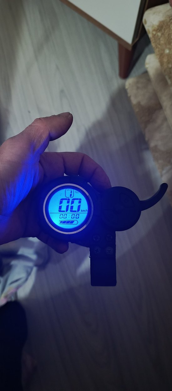 elektrikli scooter gösterge ekranı - Görsel 4