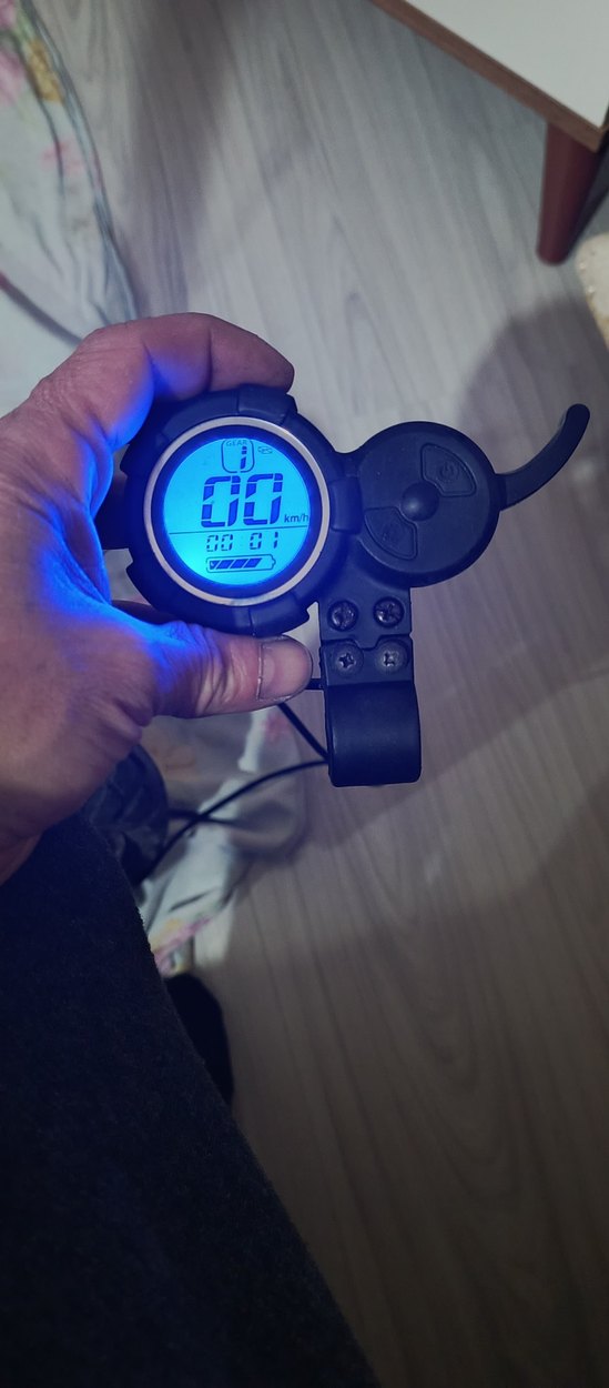 elektrikli scooter gösterge ekranı - Görsel 3