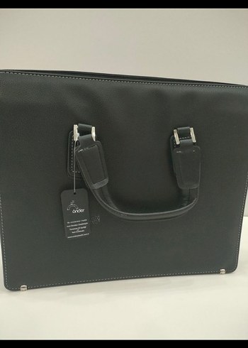 Önder Viyana lux omuz askılı evrak çantası (Fermuarlı Çanta) - Görsel 2