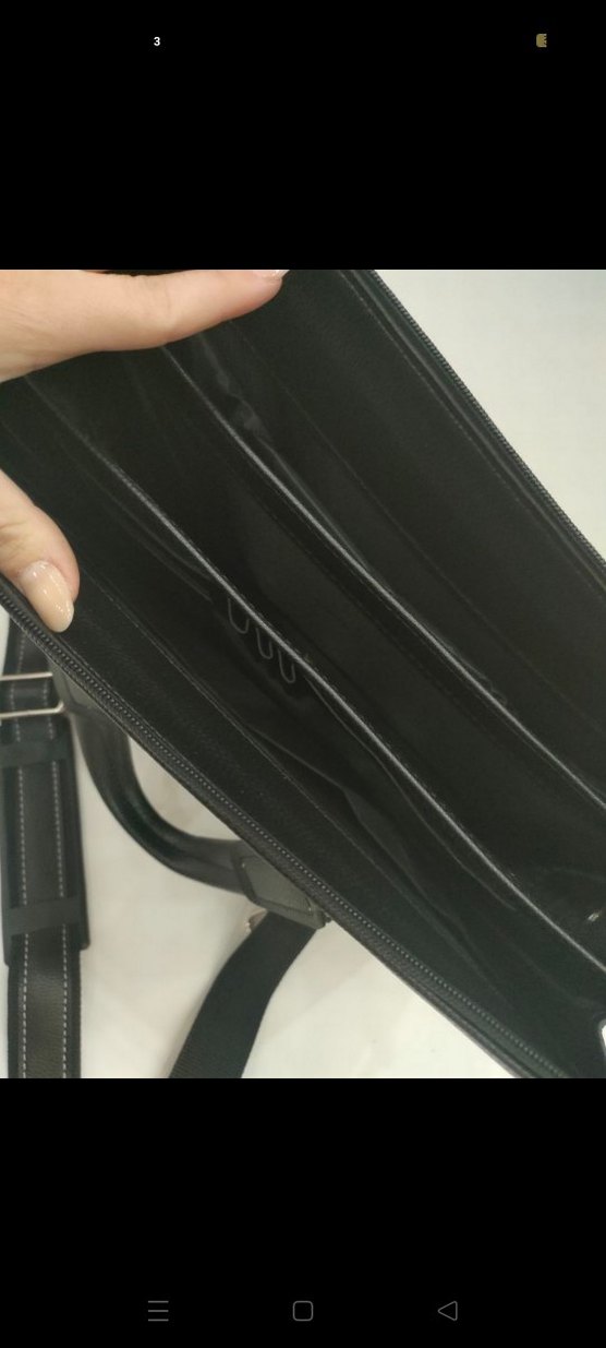 Önder Viyana lux omuz askılı evrak çantası (Fermuarlı Çanta) - Görsel 4